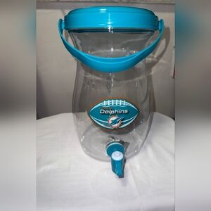 NWT MIAMI DOLPHINS DRINK DISPENSER 132 oz